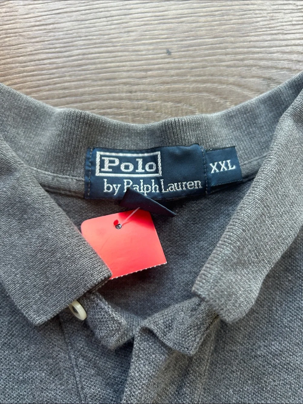Polo by Ralph Lauren Heather Gray Short-Sleeve Polo !! XXL